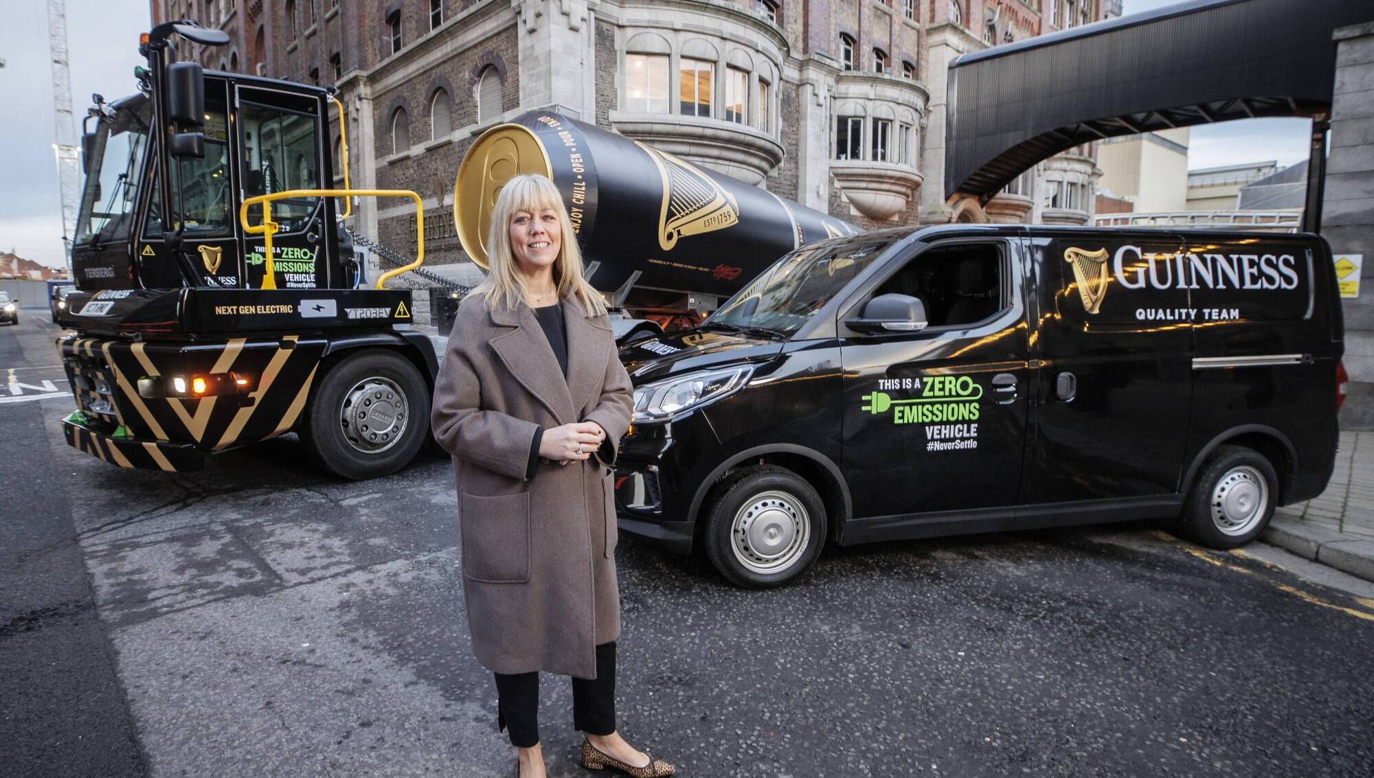 Guinness announces plans for zero-emission transport fleet