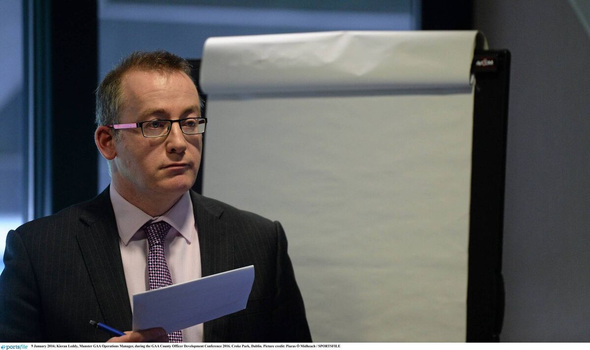  Kieran Leddy, Munster GAA CEO Picture credit: Piaras Ó Mídheach / SPORTSFILE 
