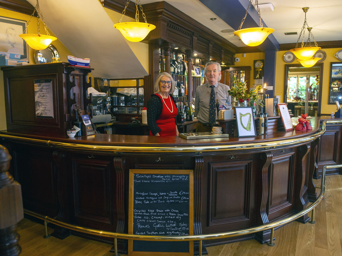  Katie and Johnny Fitzgibbon at Aherne's cocktail Bar. Picture Dan Linehan