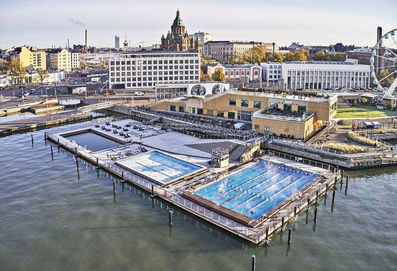 Allas Seapool in Helsinki