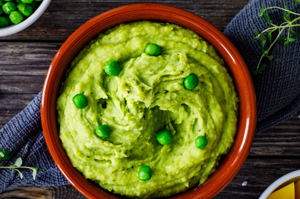 Pea guacamole
