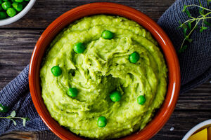 Pea guacamole