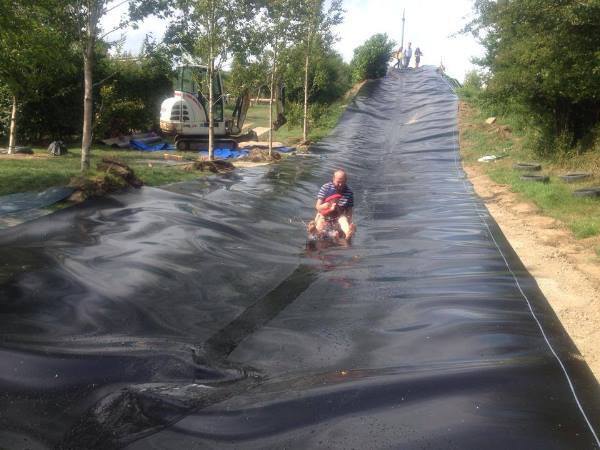 VIDEO:  Epic west Cork waterslide is 220ft of good, clean fun