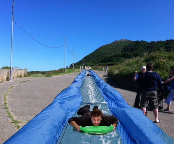 Bray is getting a giant water slide next week display picture 1