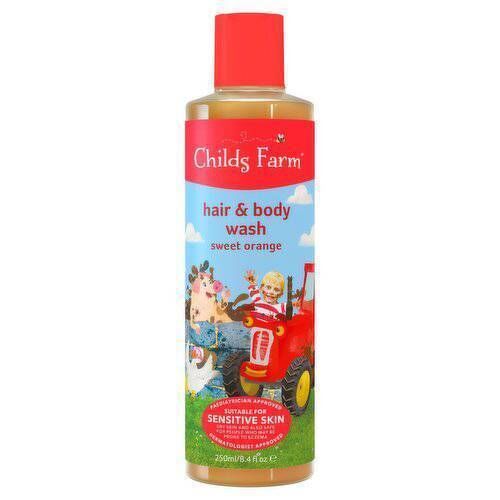 Childs Farm Sweet Orange Hair & Body wash 250ml, €3.74, Dunnes Stores Childs Farm Sweet Orange Hair & Body wash 250ml, €3.74, Dunnes Stores