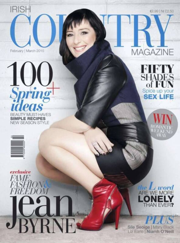 Jean Byrne Irish Country Magazine cover Jean Byrne Irish Country Magazine cover