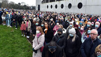 Emotional scenes as Cork gathers to honour memory of Ashling Murphy