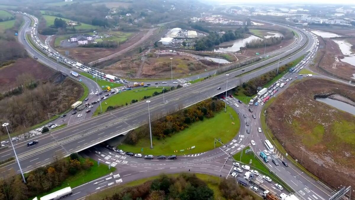 Emergency services attend scene of road traffic crash at Cork's Dunkettle Interchange - Vimarsana News