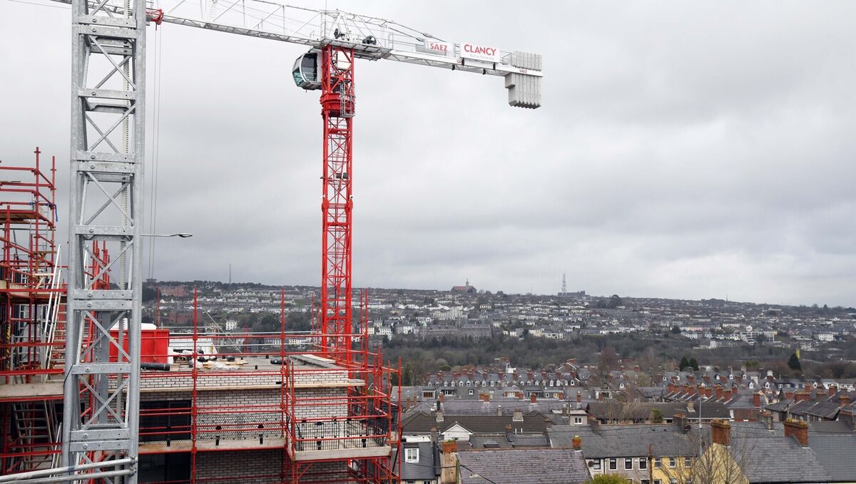 Looking across the city from the top of Ashlin House student accommodation, Bandon Road, Cork. Picture Denis Minihane.