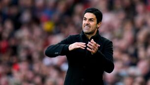 <p>Mikel Arteta is hopeful Arsenal will play Liverpool on Thursday (John Walton/PA)</p>