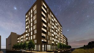 <p>Artist' impression of the Redforge apartments block on the Millfield site by Bellmount Developments Ltd.</p>