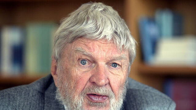 German actor Hardy Kruger has died (Axel Heimken/dpa via AP,file)