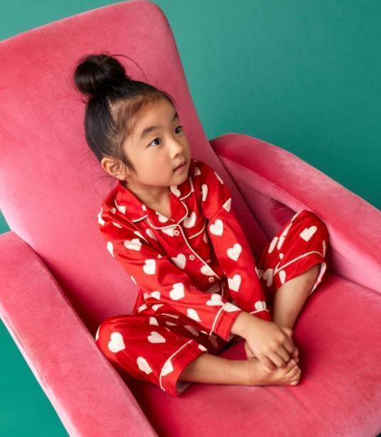 Myleene Klass’ Kids Heart Print Pyjamas, €28 - €31, Next Myleene Klass’ Kids Heart Print Pyjamas, €28 - €31, Next