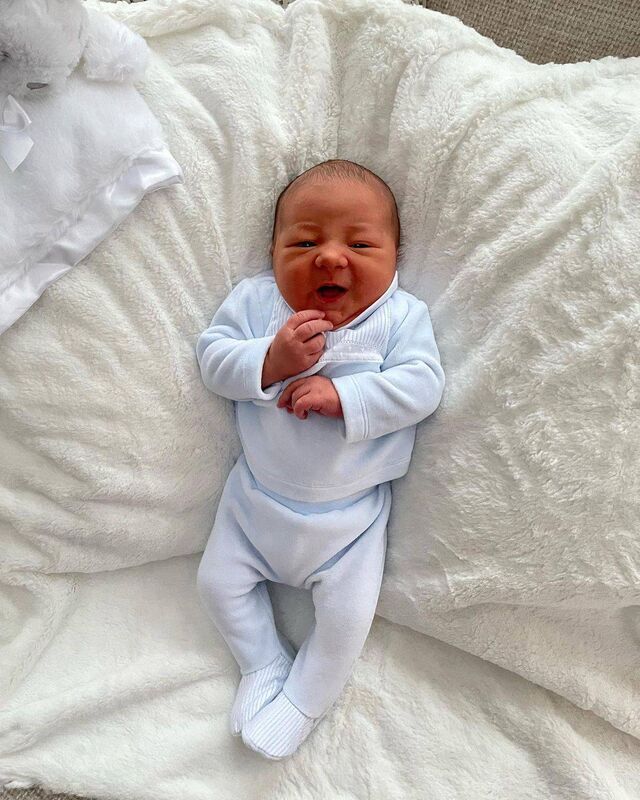 The country music singer's baby boy, Milo Picture: @lisa_mchugh / Instagram