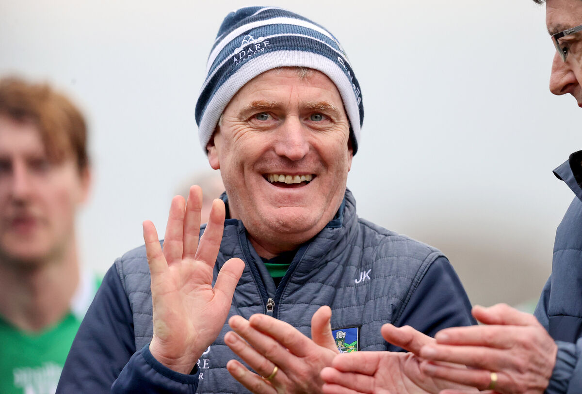 Limerick manager John Kiely. Picture: INPHO/Bryan Keane