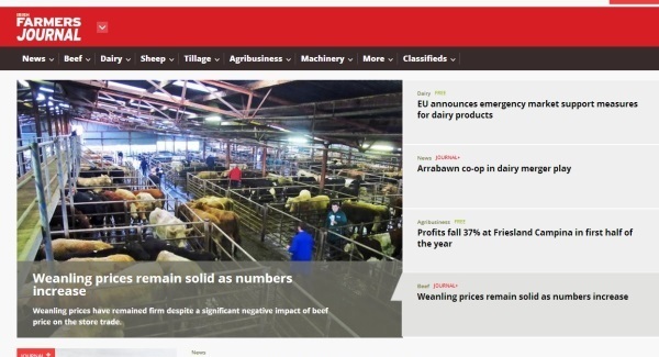 Irish Farmers' Journal readership up by 22%