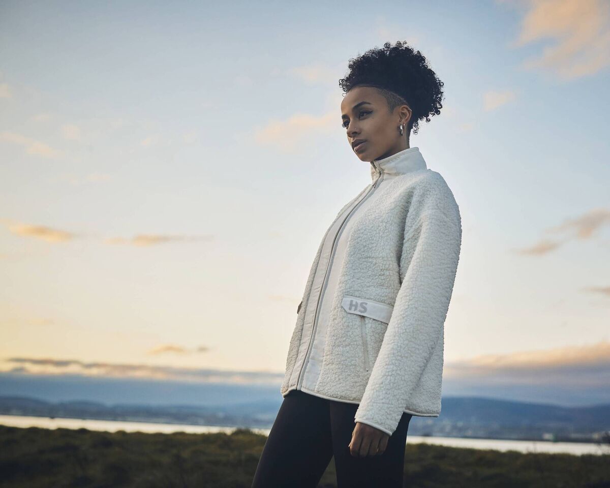 Zip through fleece jacket €30