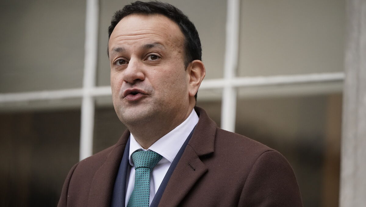 Tanaiste Leo Varadkar after a Cabinet meeting at Dublin Castle on Tuesday. Picture: Niall Carson/PA