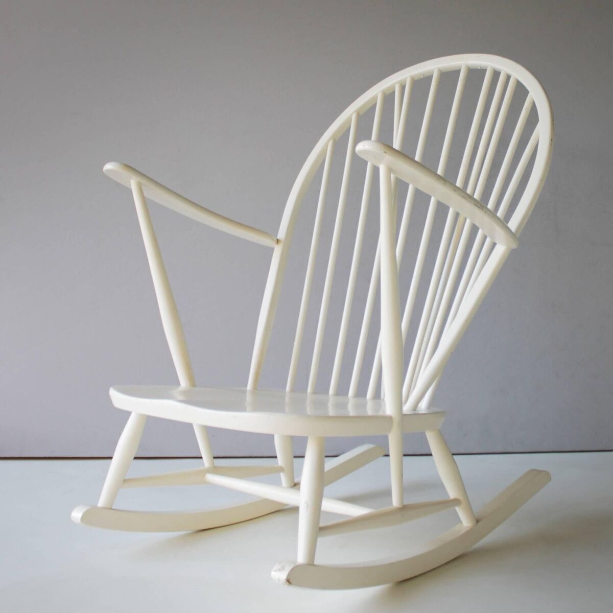 Ercol rockers can be found on the charity shop circuit from as little as €100, but to find one right now, expect to pay a vintage outlet in the area of €400. Picture: 1stDibs
