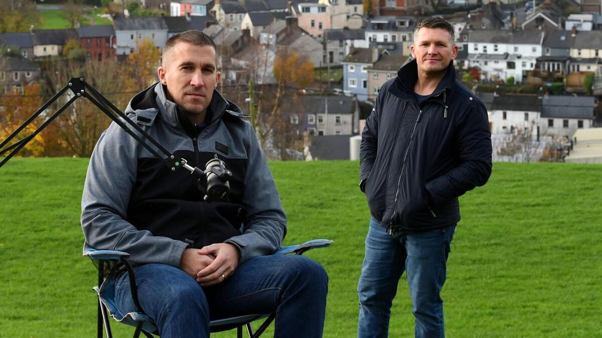 The Two Norries: James Leonard and Timmy Long will do a live podcast at Cork Opera House. Picture: Larry Cummins