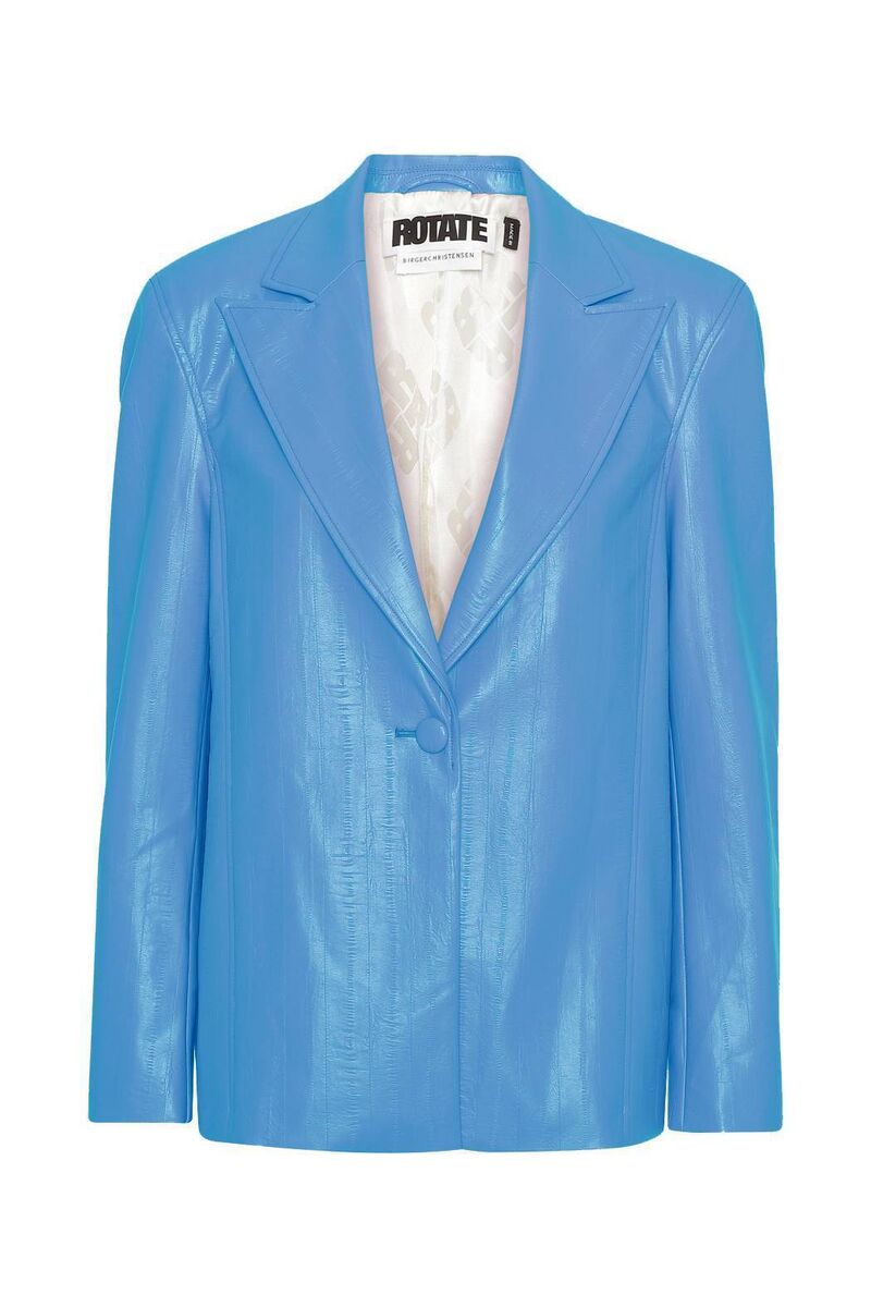 Leather Blazer, €299.64, Rotate Birger Christensen