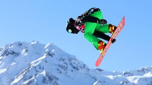 <p>Seamus O'Connor competes at the Sochi 2014 Winter Olympics at Rosa Khutor Extreme Park. Picture: Cameron Spencer/Getty Images</p>