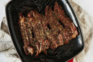 Pink peppercorn bacon