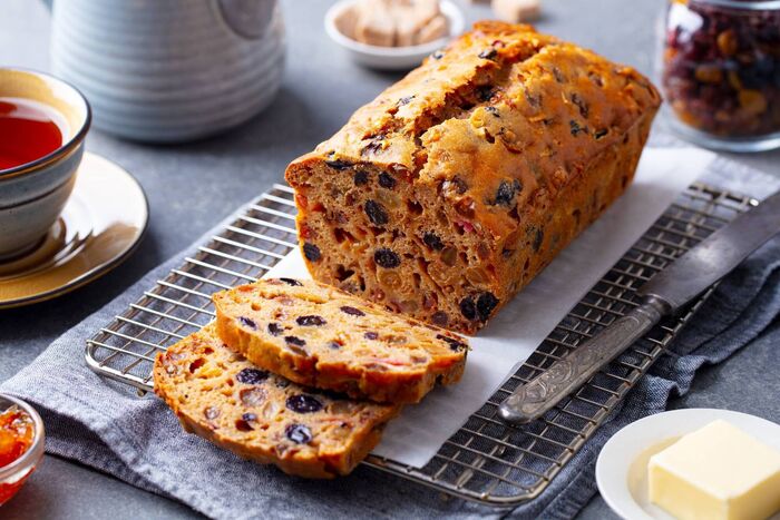 Malt fruit loaf