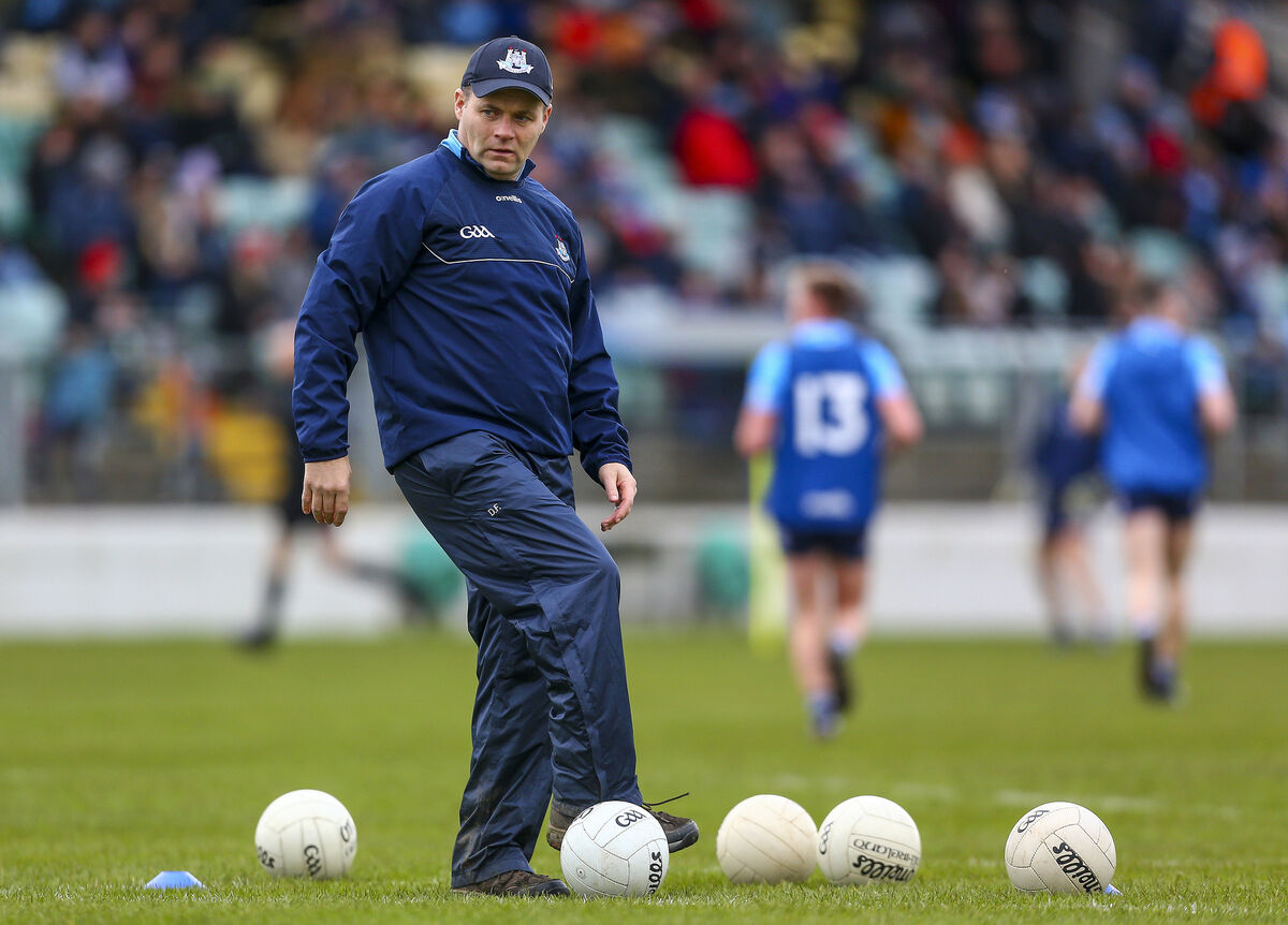 Dublin manager Dessie Farrell. Picture: INPHO/Ken Sutton