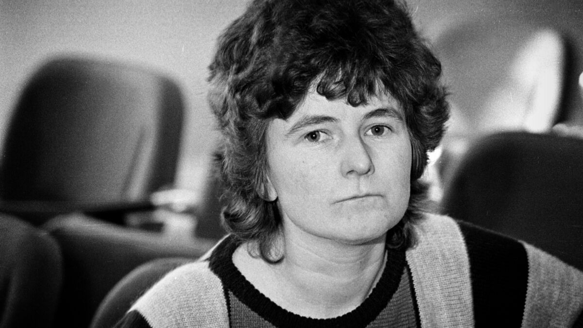  Joanne Hayes at the hearing at the Kerry Babies Tribunal in1985 Picture: Eamonn Farrell/RollingNews.ie