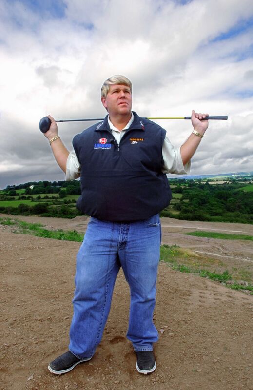 Two-time major winner and course co-designer John ‘The Lion’ Daly inspects the new Blarney Golf Resort in 2005. Picture: Daragh Mac Sweeney/Provision. Two-time major winner and course co-designer John ‘The Lion’ Daly inspects the new Blarney Golf Resort in 2005. Picture: Daragh Mac Sweeney/Provision.