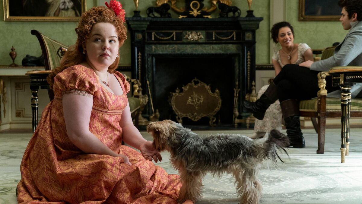 Nicola Coughlan as Penelope Featherton in Bridgerton