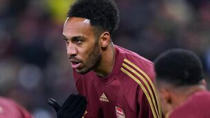 <p>Pierre-Emerick Aubameyang completed a deadline-day move from Arsenal to Barcelona. Picture: PA</p>