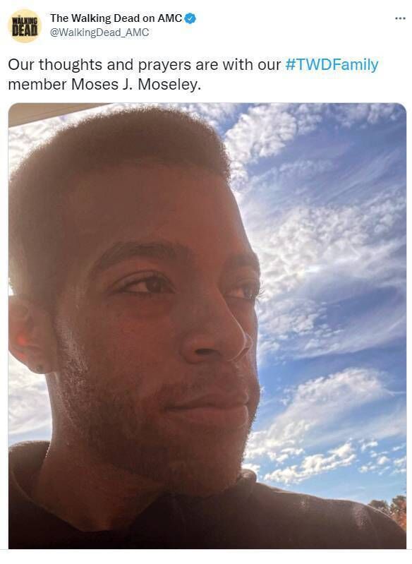 Moses J Moseley tribute @WalkingDead_AMC
