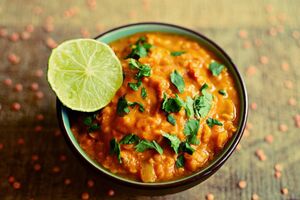 Red lentil dahl