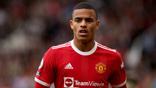 <p>Mason Greenwood is facing further allegations. Picture: Martin Rickett</p>