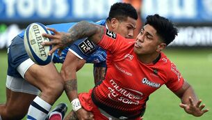 <p>Malakai Fekitoa will play for Munster next season. Picture: Getty</p>