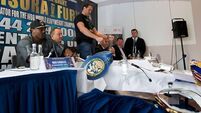 VIDEO: Watch a foul-mouthed Tyson Fury storm out of a press conference
