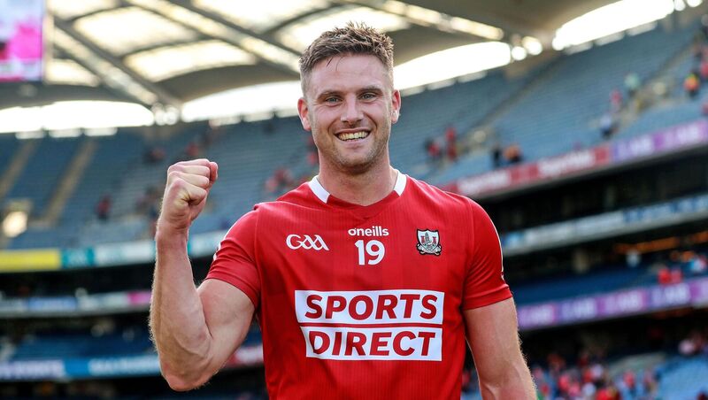 Cork's Eoin Cadogan celebrates after the win over Kilkenny in last year's All-Ireland semi-final. Picture: INPHO/Tommy Dickson