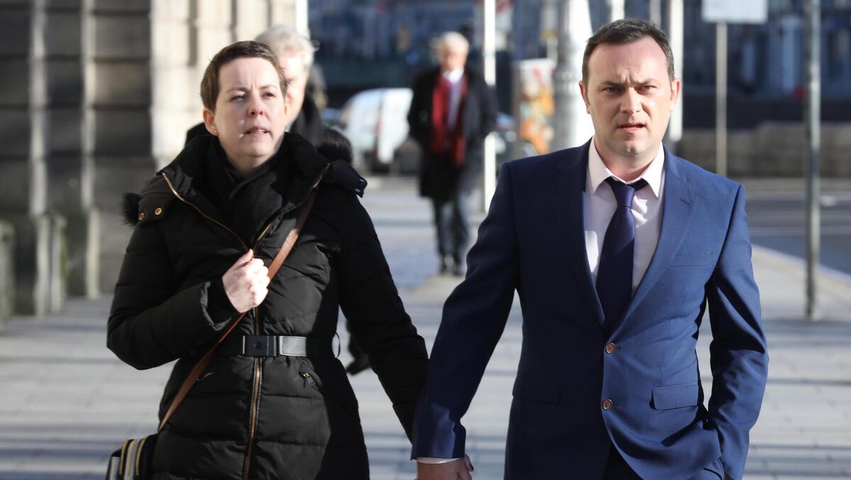  Ruth and Paul Morrissey. Picture: Collins Courts