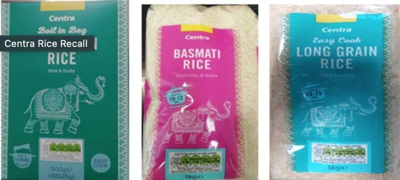 The Centra rice recalled. The Centra rice recalled.
