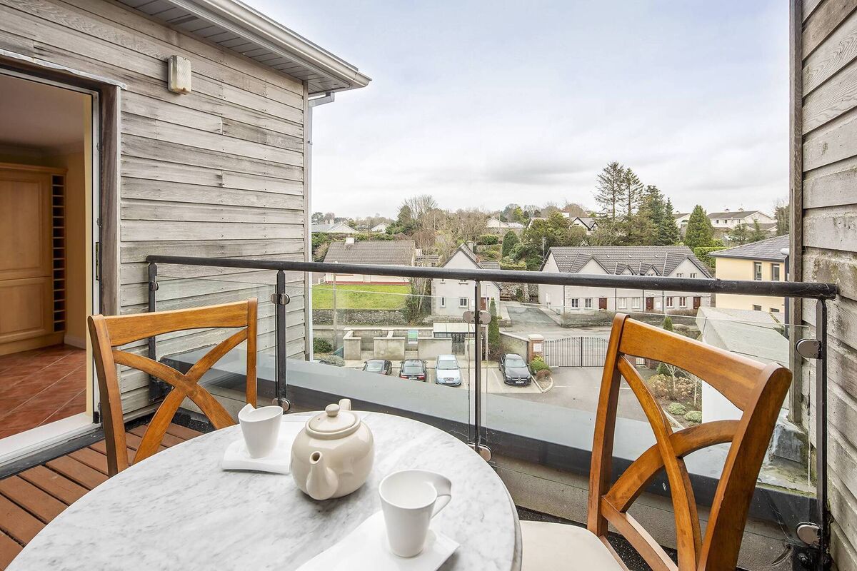 Balcony off Kitchen