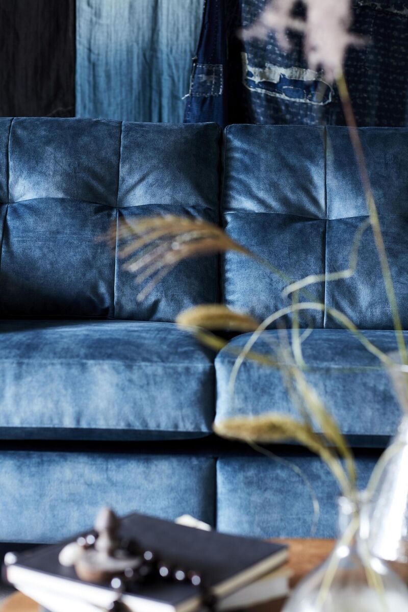 Recliners can be dressed up in the most traditional armchairs and sofas. Here seen in the Studio couch from the French Connection range in Ocean Blue by DFS. The three seater with one power riser comes with a USB port for €1,949 at dfs.ie. Recliners can be dressed up in the most traditional armchairs and sofas. Here seen in the Studio couch from the French Connection range in Ocean Blue by DFS. The three seater with one power riser comes with a USB port for €1,949 at dfs.ie.