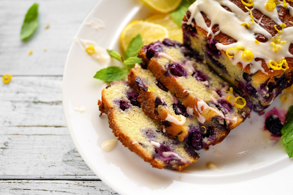 Orange and cherry loaf