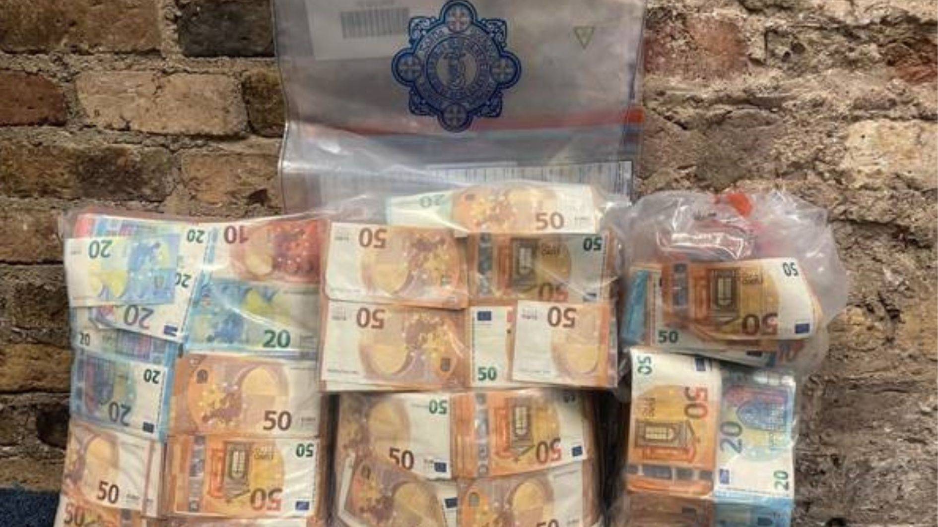 Two men arrested and €374k seized in organised crime probe in Dublin