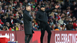 <p>Ralph Hasenhuttl’s Southampton needed extra time to get past Coventry (Kieran Cleeves/PA)</p>