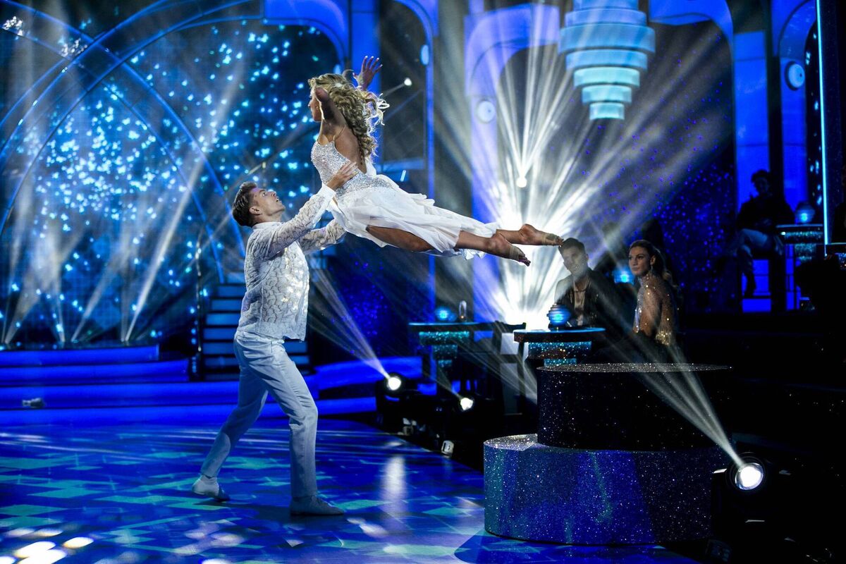 Swimmer Ellen Keane and Stephen Vincent