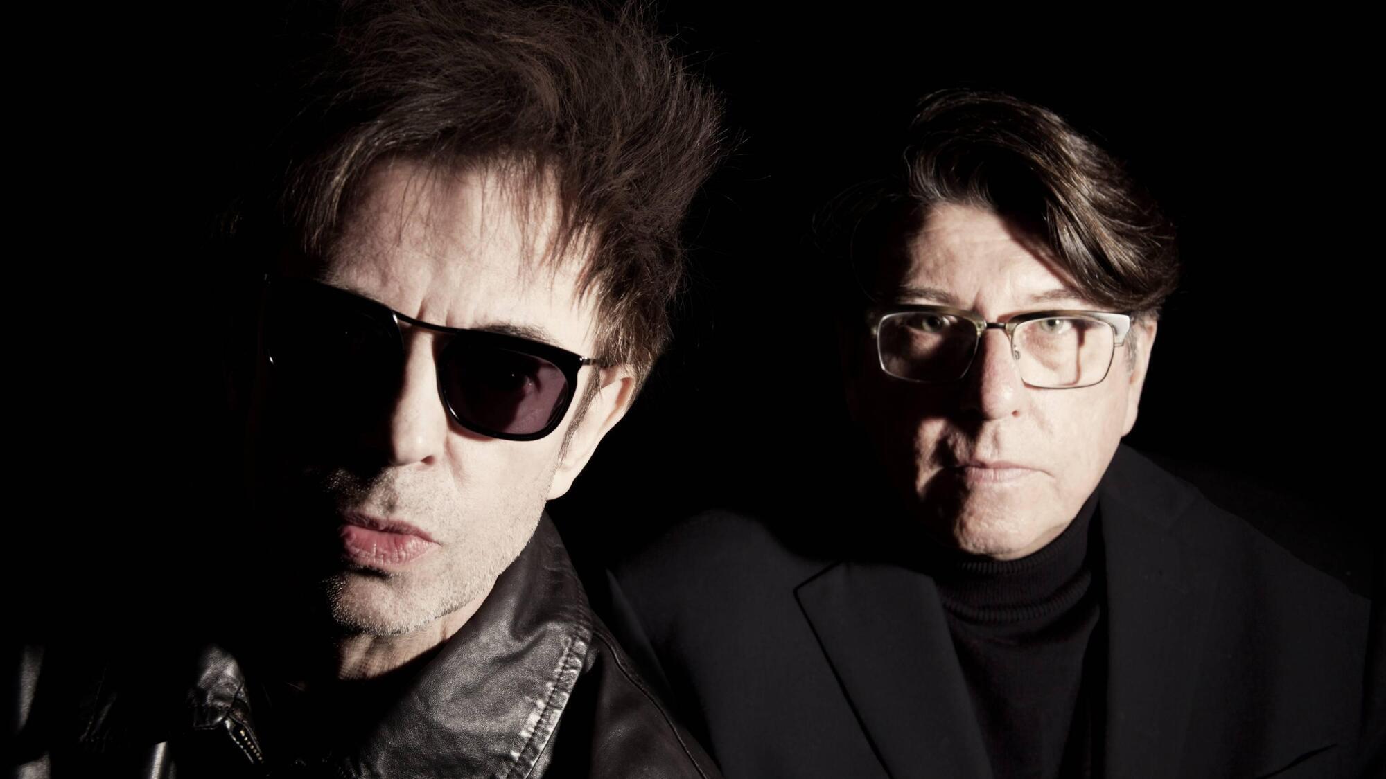 Echo & The Bunnymen: Ian McCulloch and Will Sergeant. 
