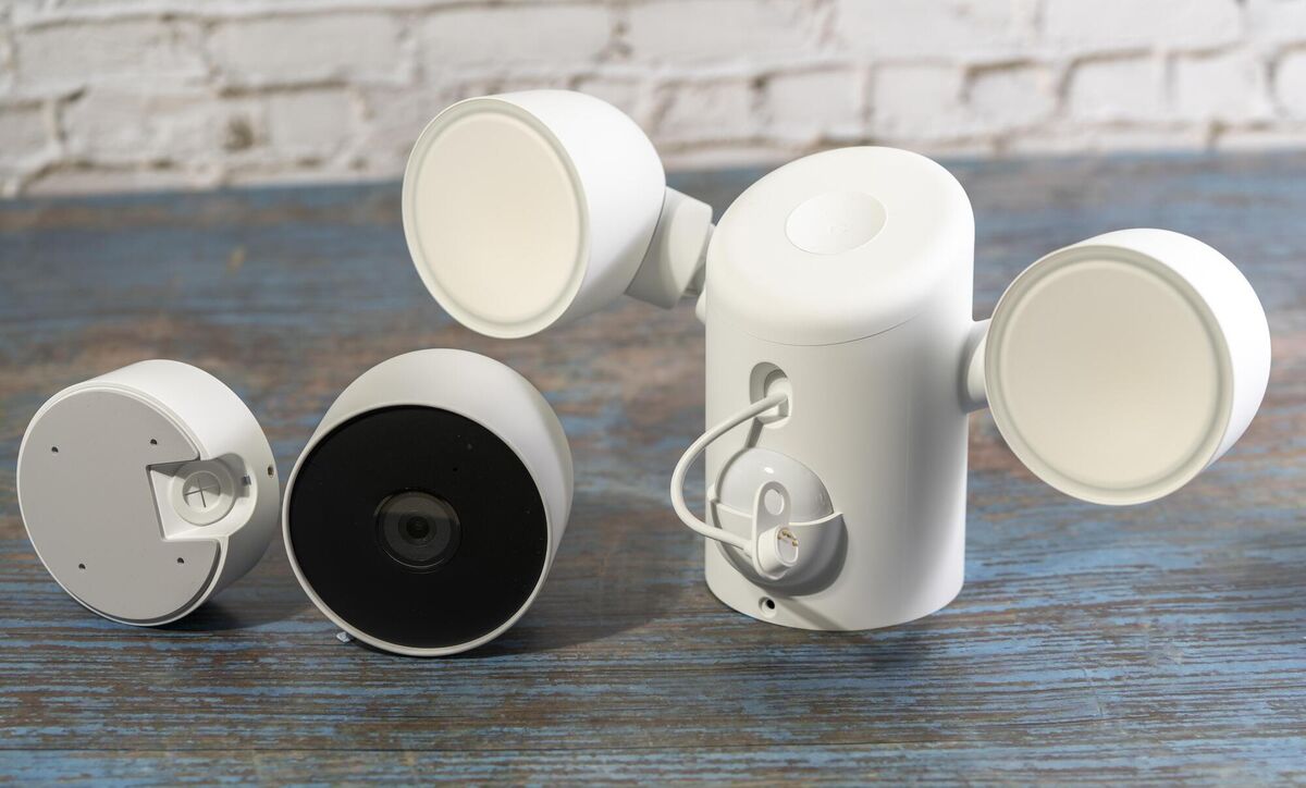 Google Nest Cam with Floodlight. Pic: Noel Campion