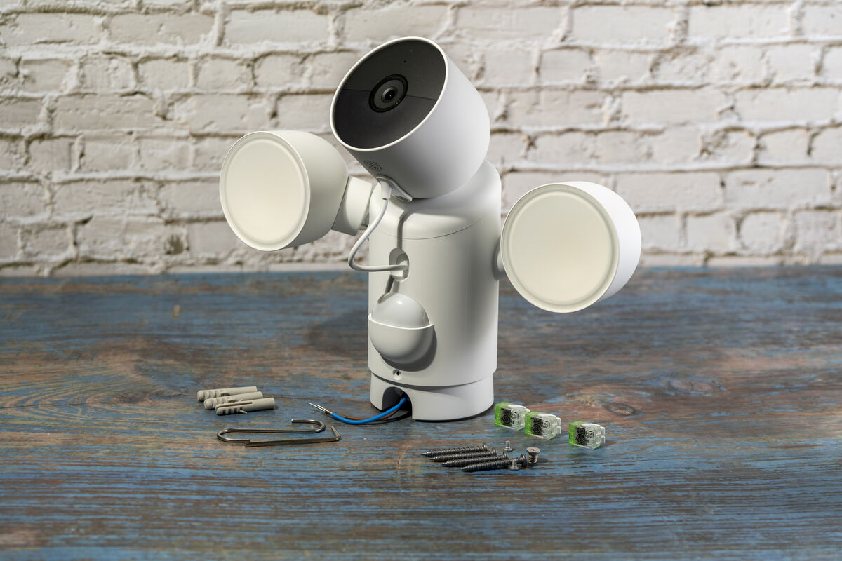 Google Nest Cam with Floodlight. Pic: Noel Campion